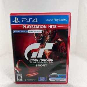 PS4‎ Gran Turismo Sport  VR mode included Gently used